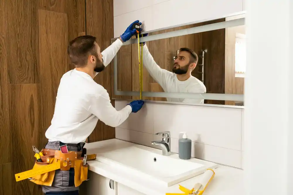 how to build a new bathroom with existing plumbing