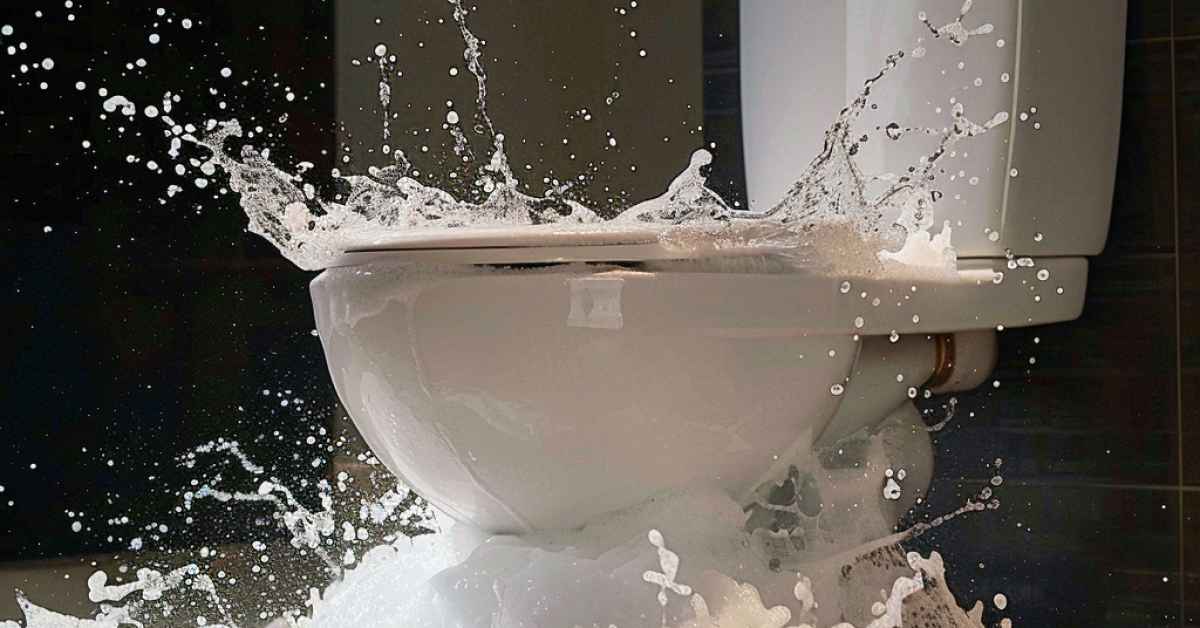 is it ok to leave a toilet clogged overnight 